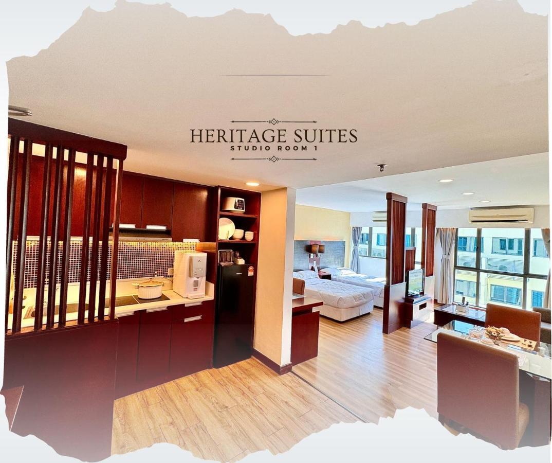 New Homestay !! Heritage Suites Near Imago Mall City Central , Free Highspeed Wifi & Netflix , كوتا كينابالو المظهر الخارجي الصورة