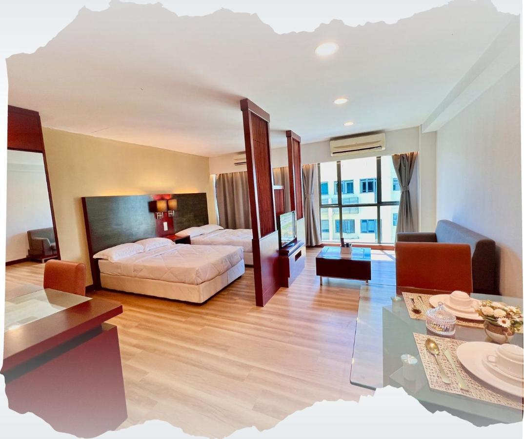 New Homestay !! Heritage Suites Near Imago Mall City Central , Free Highspeed Wifi & Netflix , كوتا كينابالو المظهر الخارجي الصورة