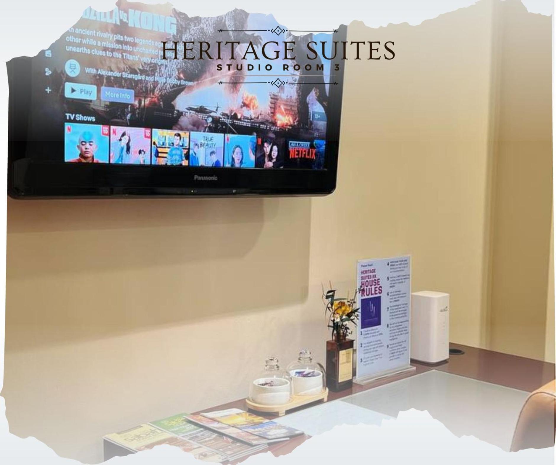 New Homestay !! Heritage Suites Near Imago Mall City Central , Free Highspeed Wifi & Netflix , كوتا كينابالو المظهر الخارجي الصورة