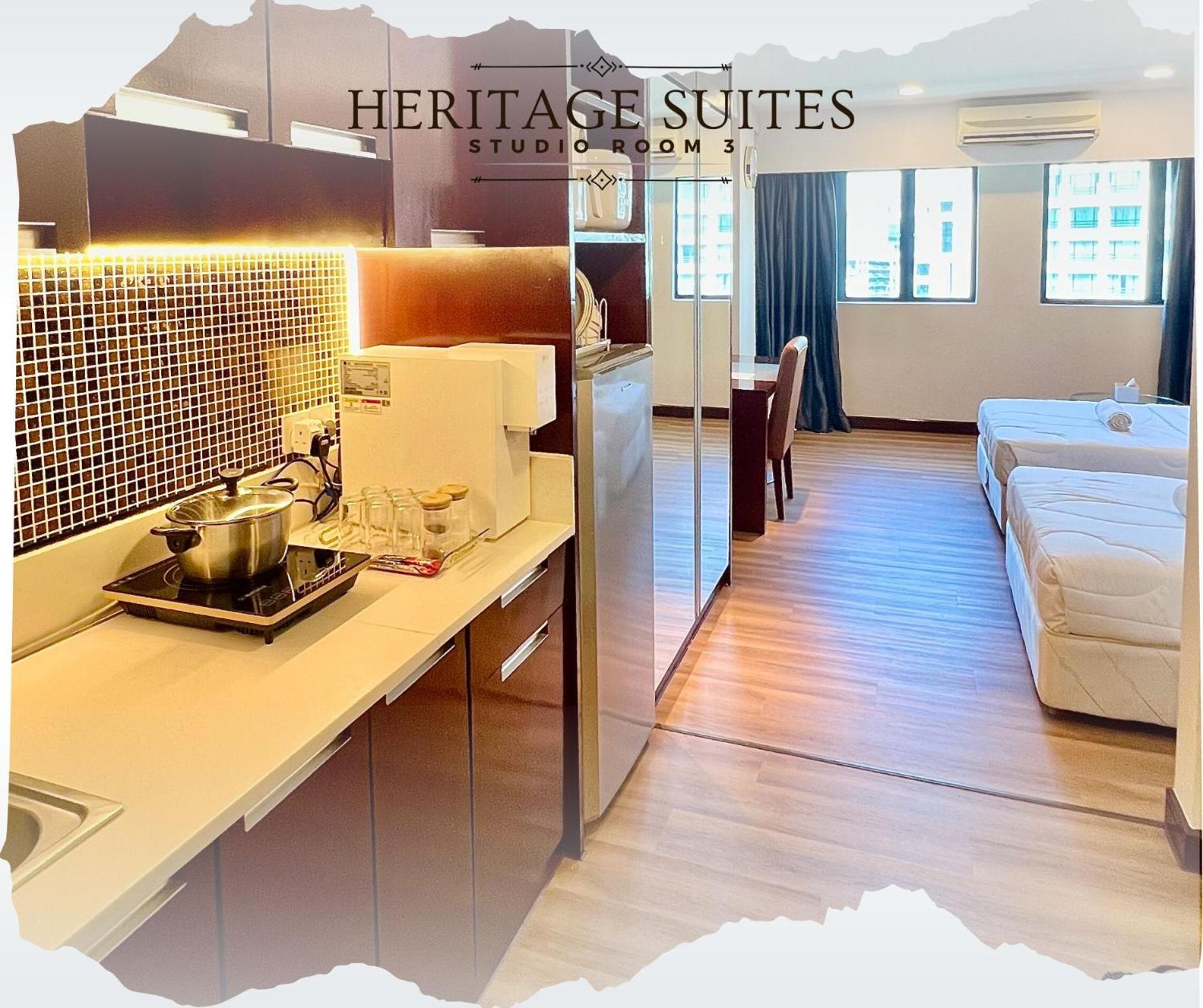 New Homestay !! Heritage Suites Near Imago Mall City Central , Free Highspeed Wifi & Netflix , كوتا كينابالو المظهر الخارجي الصورة