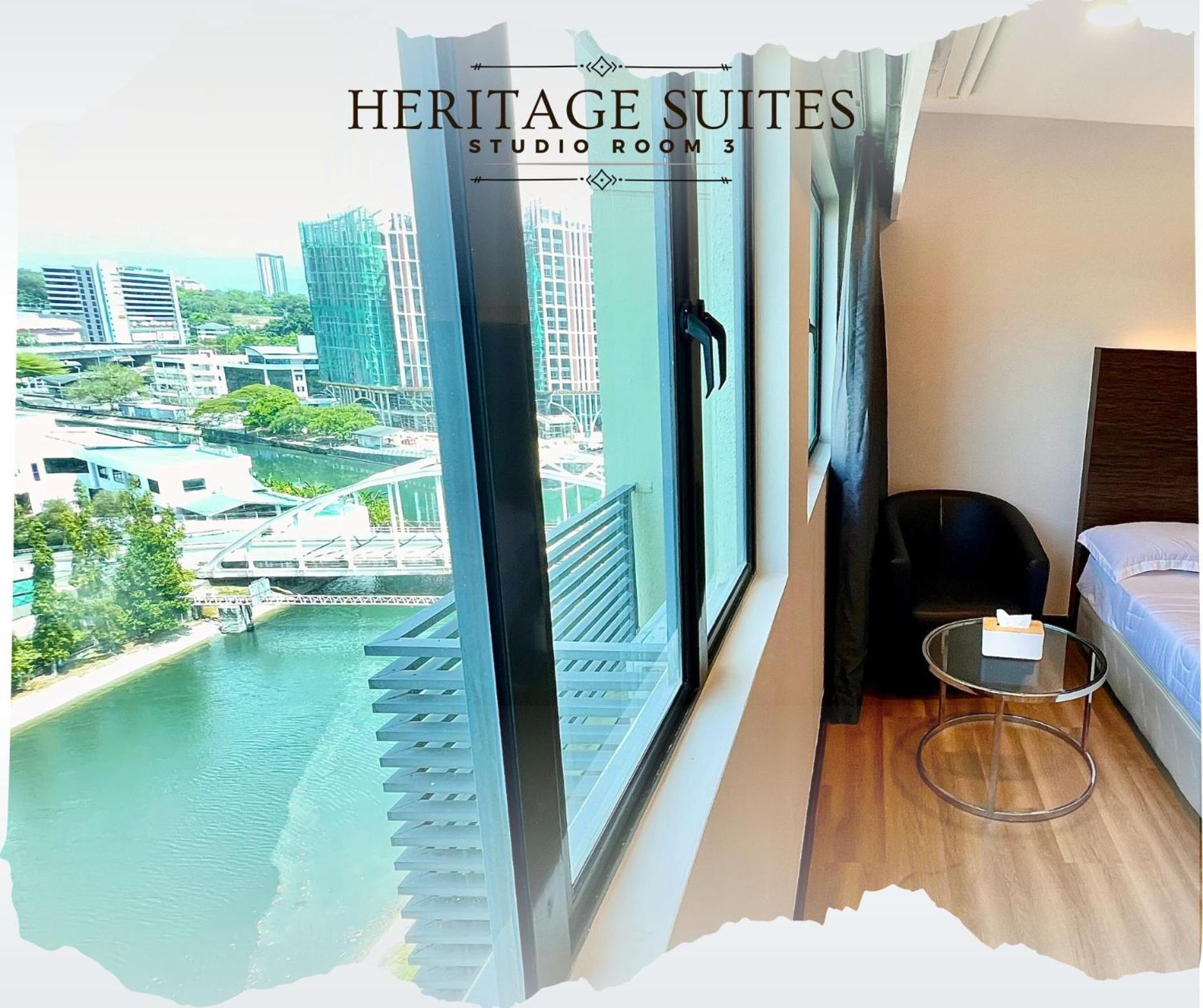 New Homestay !! Heritage Suites Near Imago Mall City Central , Free Highspeed Wifi & Netflix , كوتا كينابالو المظهر الخارجي الصورة