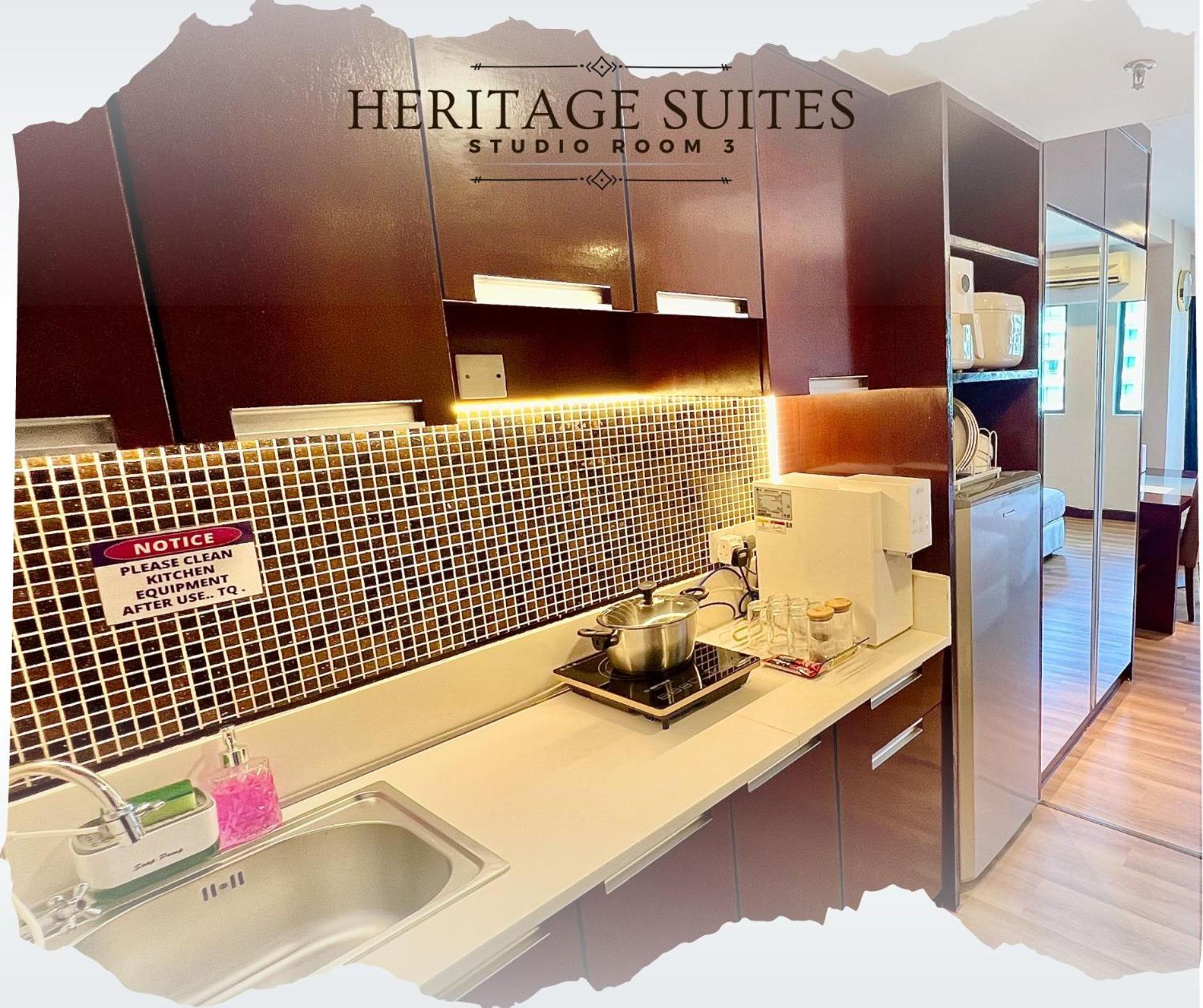 New Homestay !! Heritage Suites Near Imago Mall City Central , Free Highspeed Wifi & Netflix , كوتا كينابالو المظهر الخارجي الصورة